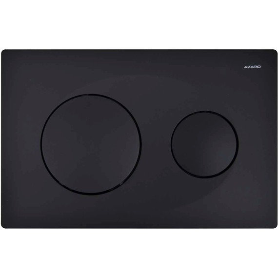 Инсталляция с подвесным безободковым унитазом Azario Teramo AZ-8010-1000+AZ-052-MB+AZ-8200-0013, черный матовый, Цвет производителя: чёрный матовый фото 6