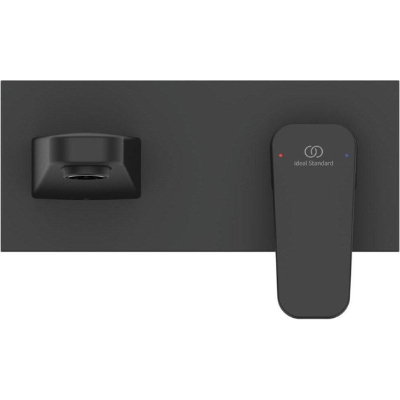 Смеситель для раковины настенный Ideal Standard Ceraplan BD244XG, черный матовый фото 2