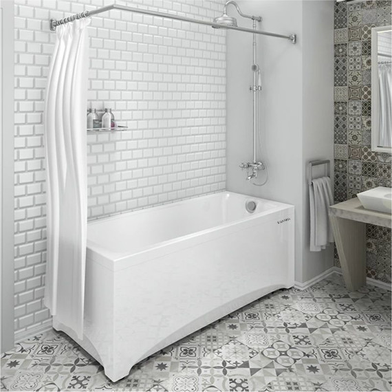 Ванна акриловая Радомир Веста 170x70 см (в комплекте каркас) фото 6