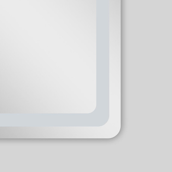 Зеркало Azario Dallas 80 см AZ-Z-044-1CS фото 5