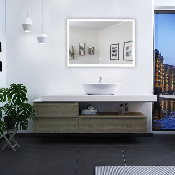 Зеркало Azario Havana 100 см AZ-Z-080-1CS фото 6