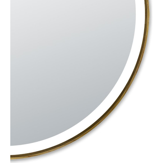 Зеркало Azario Diana 80 см AZ-Z-261CS, дерево фото 4