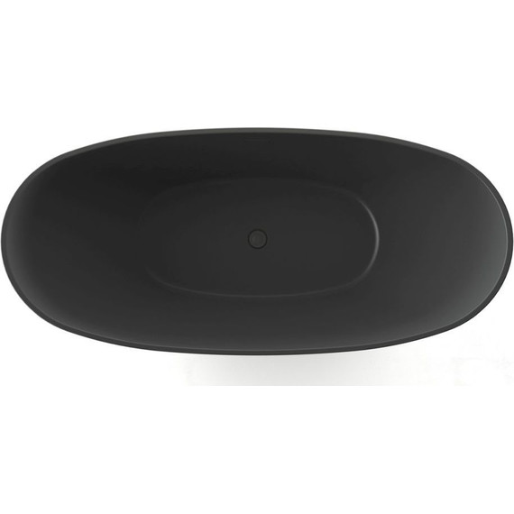 Ванна отдельностоящая Azario Glasgow 166х78 см GLA16778MB, черный матовый, Размер - мм: 1650х800 фото 3