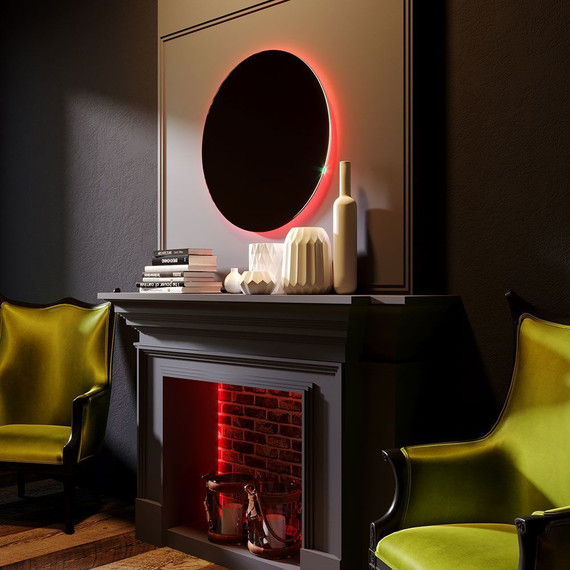 Зеркало Azario Savanna RGB 77 см LED-00002604 фото 10