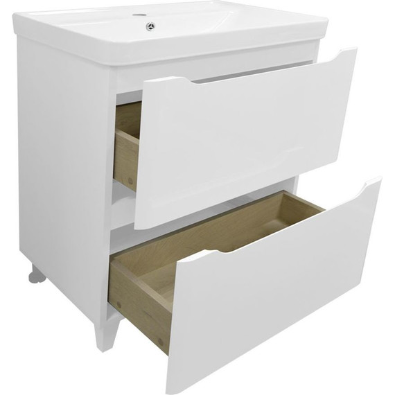 Тумба напольная с раковиной Azario Lotos 70/2 Н см CS00081986 фото 2