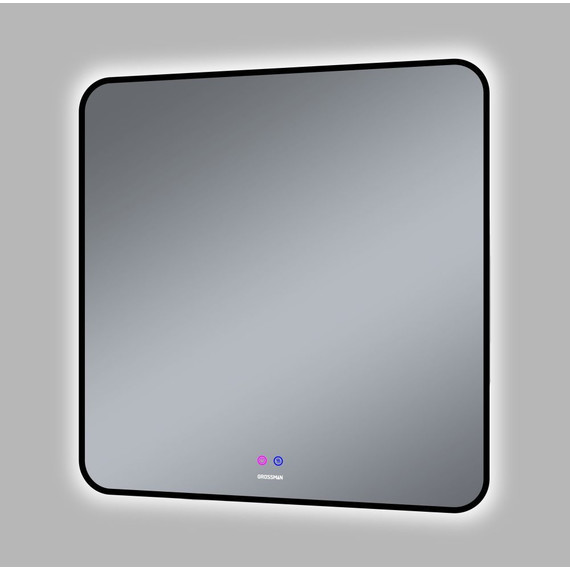 Зеркало Grossman Elegans-норма Black 80 см 1780802, черный фото 2