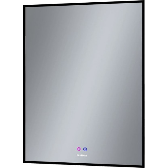 Зеркало Grossman Pragma-норма Black 60 см 1860802, черный фото 
