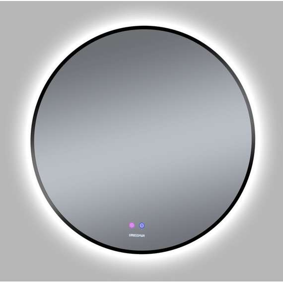 Зеркало Grossman Cosmo-норма Black 80 см 1980802, черный - 2 Зеркало Grossman Cosmo-норма Black 80 см 1980802, черный фото 2