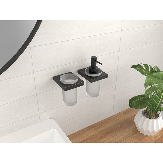 Дозатор для жидкого мыла Timo Petruma 15239/03, черный - 3 Дозатор для жидкого мыла Timo Petruma 15239/03, черный фото 3