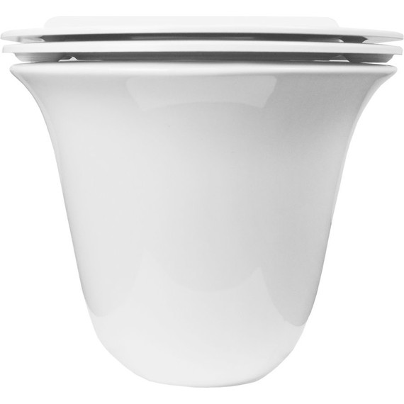 Унитаз подвесной безободковый Azario Felice AZ-0051 с крышкой микролифт фото 5