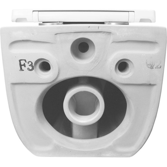 Унитаз подвесной безободковый Azario Flavia AZ-0076-UQ1 с крышкой микролифт (Система смыва торнадо) - 7 Унитаз подвесной безободковый Azario Flavia AZ-0076-UQ1 с крышкой микролифт (Система смыва торнадо) фото 7