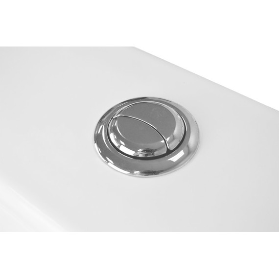 Унитаз-компакт безободковый Azario Quadro AZ-2175 с крышкой микролифт, Цвет производителя: белый фото 10