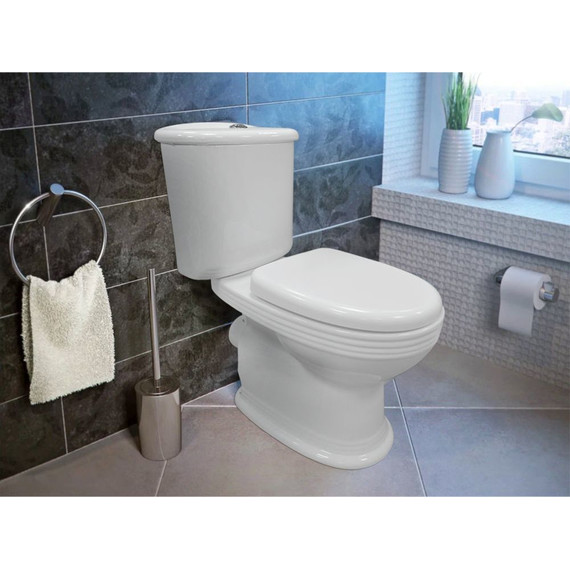 Унитаз-компакт Azario Benty AZ-237 с крышкой микролифт фото 6