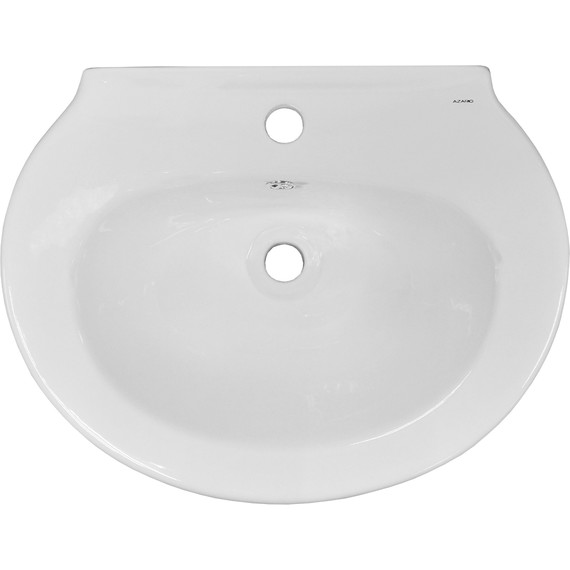 Раковина с пьедесталом Azario Benty 57 см AZ-337P фото 2