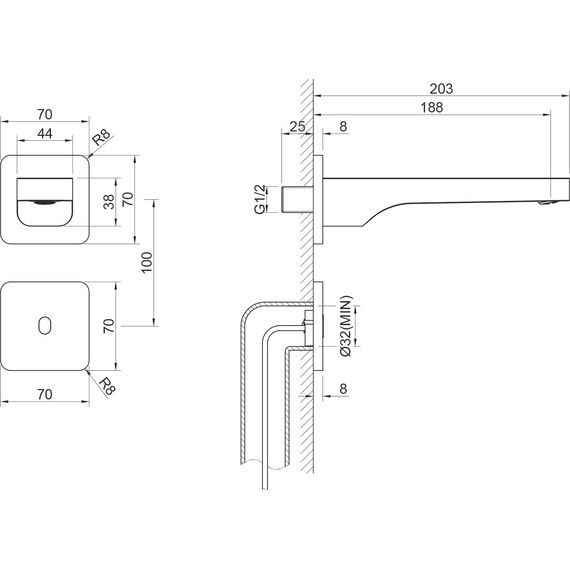 Смеситель для раковины сенсорный Timo Torne 4373/00SM фото 2