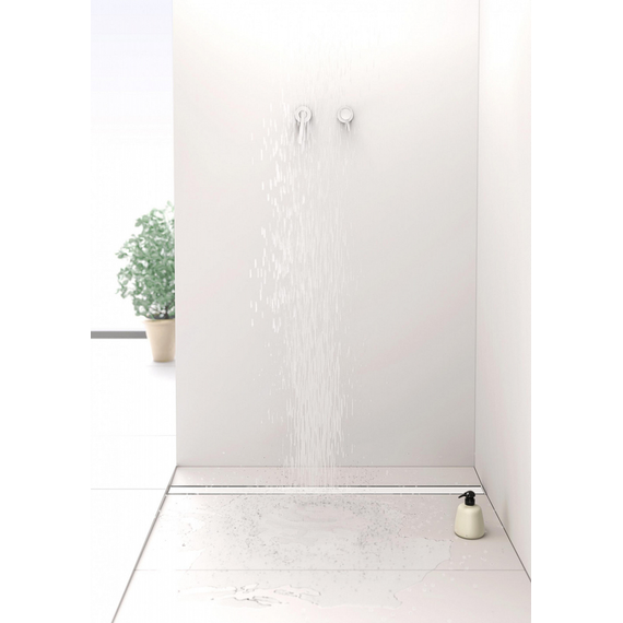 Трап Gruen Artstream 60 см LA1-H24L60E1 (под плитку), Цвет производителя: хром, Размер трапа: 600 фото 6