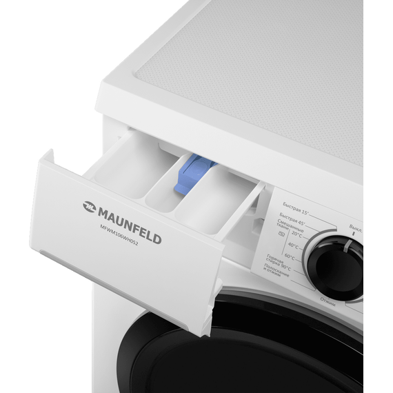 Стиральная машина Maunfeld MFWM106WH052 - 6 Стиральная машина Maunfeld MFWM106WH052 фото 6