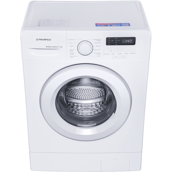 Стиральная машина Maunfeld MFWM127WH051D - 4 Стиральная машина Maunfeld MFWM127WH051D фото 4