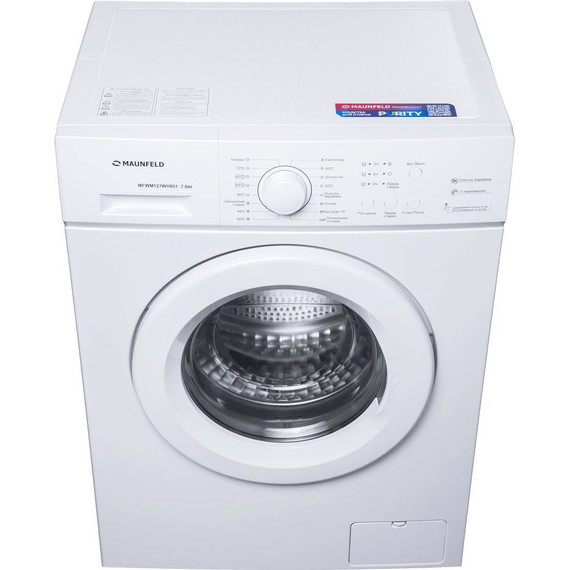 Стиральная машина Maunfeld MFWM127WH051 - 4 Стиральная машина Maunfeld MFWM127WH051 фото 4