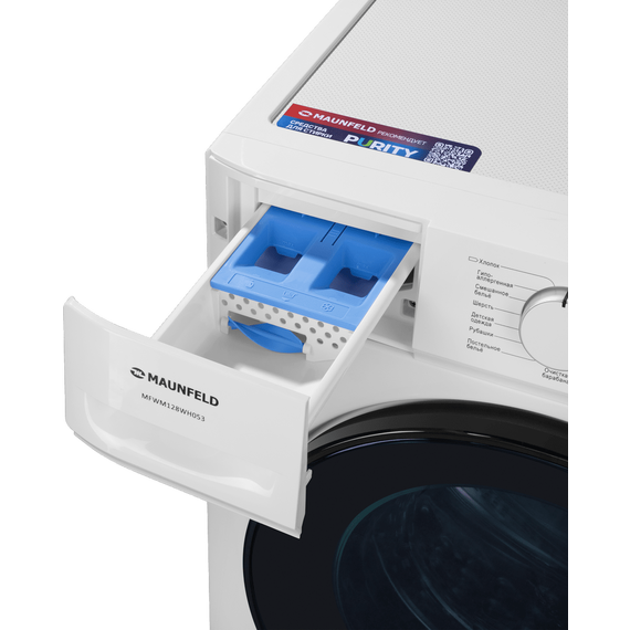 Стиральная машина Maunfeld MFWM128WH053 - 6 Стиральная машина Maunfeld MFWM128WH053 фото 6
