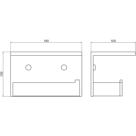 Держатель для туалетной бумаги Timo Petruma 15243/17, золото матовое фото 2