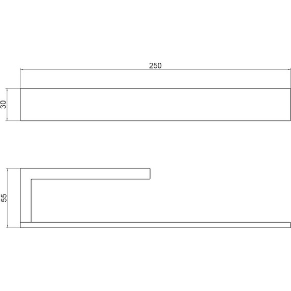 Полотенцедержатель Timo Petruma 15250/17, золото матовое фото 3