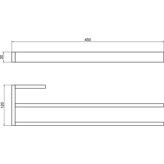 Полотенцедержатель Timo Petruma 15252/03, черный фото 2