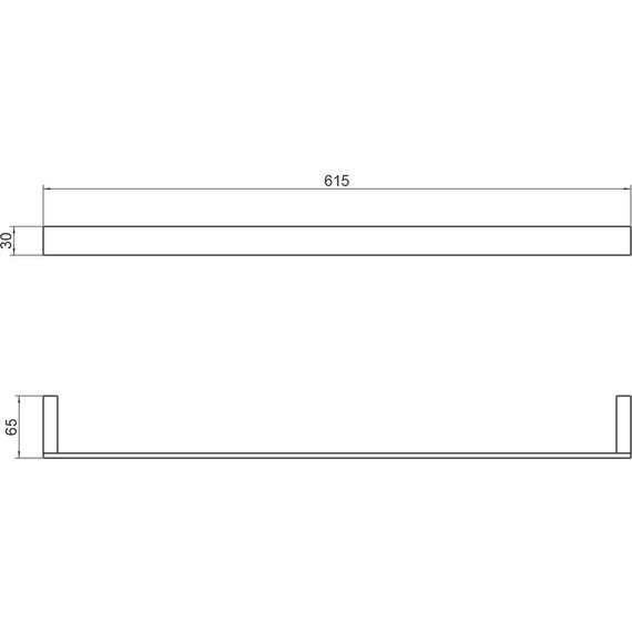 Полотенцедержатель Timo Petruma 15253/17, золото матовое фото 5