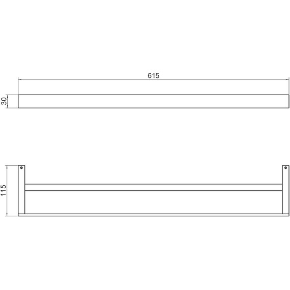Полотенцедержатель Timo Petruma 15256/03, черный фото 2
