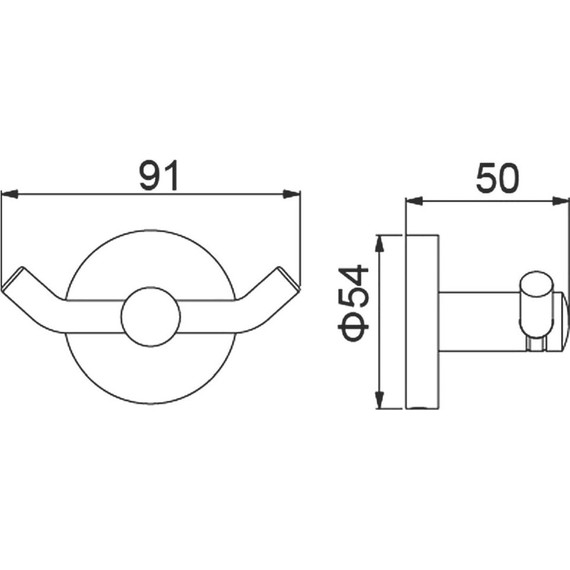 Двойной крючок Timo Saona 13012/00 фото 4