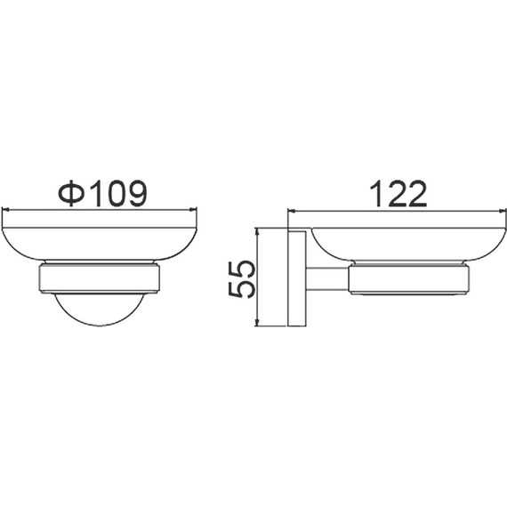 Мыльница Timo Saona 13021/00 фото 2