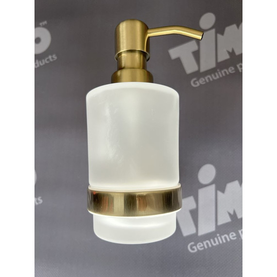 Дозатор для жидкого мыла Timo Saona 13039/17, золото матовое фото 3