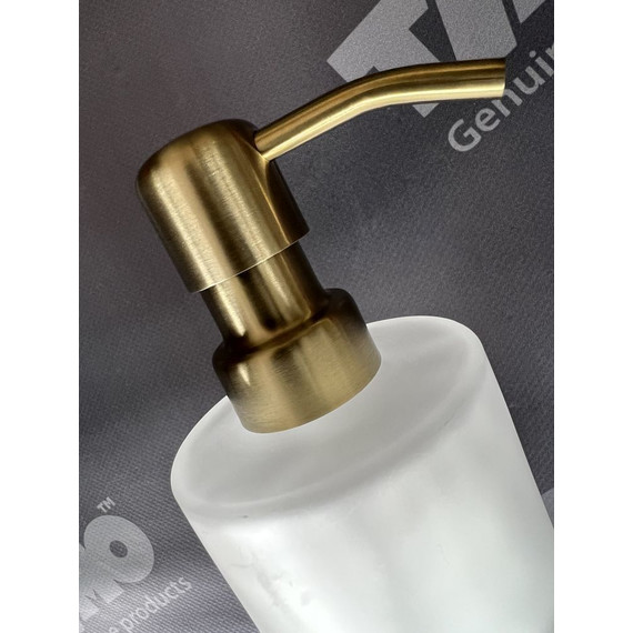 Дозатор для жидкого мыла Timo Saona 13039/17, золото матовое фото 4