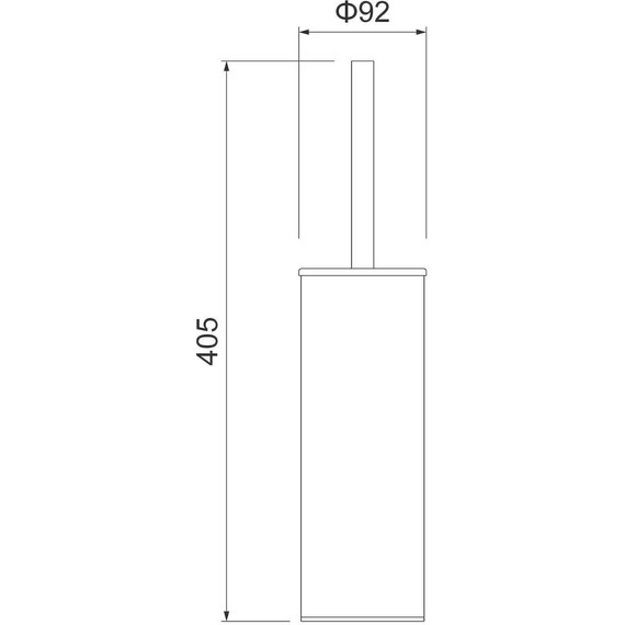 Ёршик для унитаза Timo Saona 13161/00 фото 2