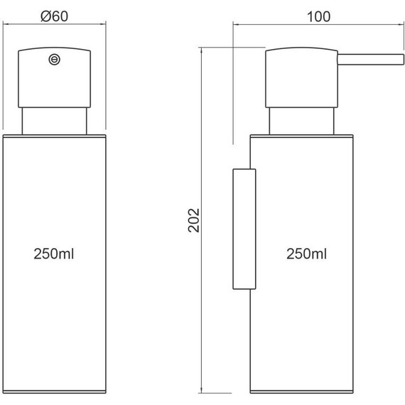 Дозатор для жидкого мыла Timo Saona 13339/00 фото 2