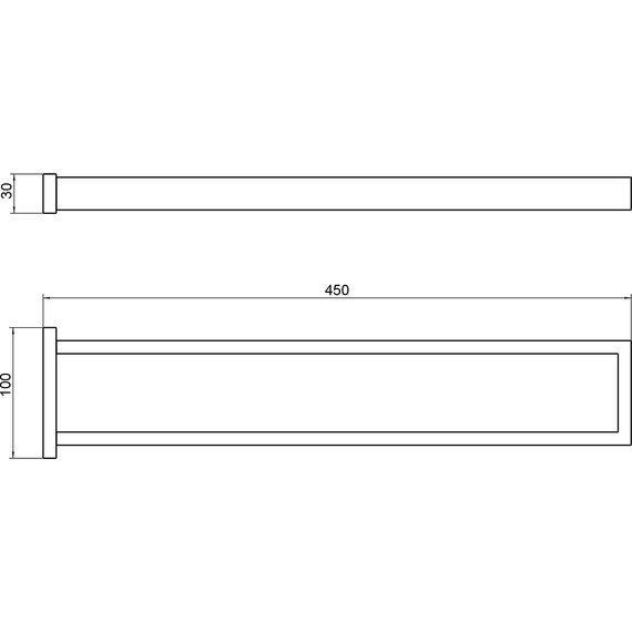 Полотенцедержатель Timo Selene 17052/17, золото матовое фото 2