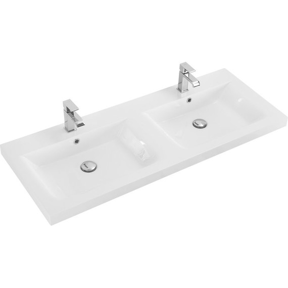 Тумба подвесная с раковиной Cezares ECO-1200-4C-SO-2-BO+CZR-1200/480-2-LV-MR-ECO 120 см, Bianco Opaco - 9 Тумба подвесная с раковиной Cezares ECO-1200-4C-SO-2-BO+CZR-1200/480-2-LV-MR-ECO 120 см, Bianco Opaco фото 9