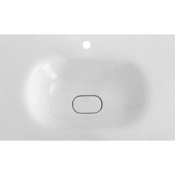 Тумба подвесная с раковиной Cezares ECO-750-2C-SO-GR-P 75 см, Grafito фото 11