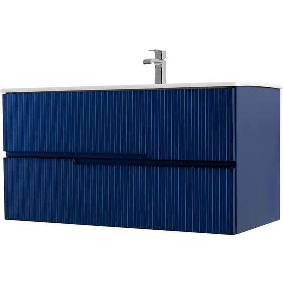 Тумба подвесная с раковиной Cezares DUET-1000-2C-SO-SPF-P 100 см, Sapfiro - 5 Тумба подвесная с раковиной Cezares DUET-1000-2C-SO-SPF-P 100 см, Sapfiro фото 5