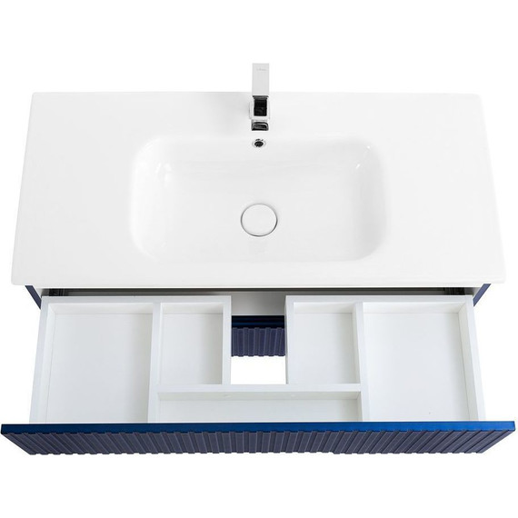 Тумба подвесная с раковиной Cezares DUET-1000-2C-SO-SPF-P 100 см, Sapfiro - 9 Тумба подвесная с раковиной Cezares DUET-1000-2C-SO-SPF-P 100 см, Sapfiro фото 9