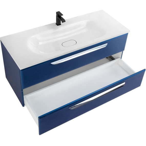 Тумба подвесная с раковиной Cezares ECO-1200-2C-SO-SPF-P 120 см, Sapfiro фото 15