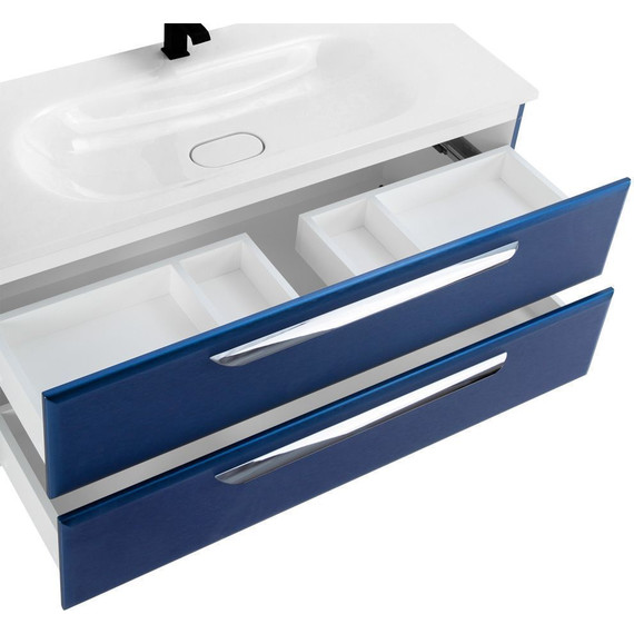 Тумба подвесная с раковиной Cezares ECO-1200-2C-SO-SPF-P 120 см, Sapfiro фото 7