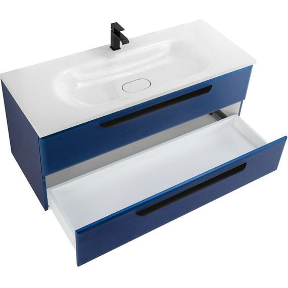 Тумба подвесная с раковиной Cezares ECO-1200-2C-SO-SPF-P 120 см, Sapfiro фото 8