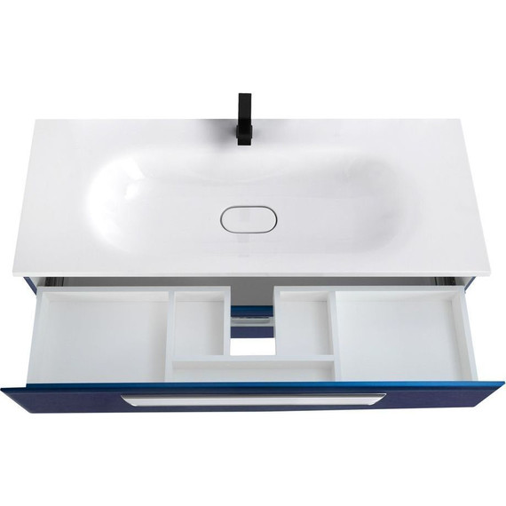 Тумба подвесная с раковиной Cezares ECO-1200-2C-SO-SPF-P 120 см, Sapfiro фото 12