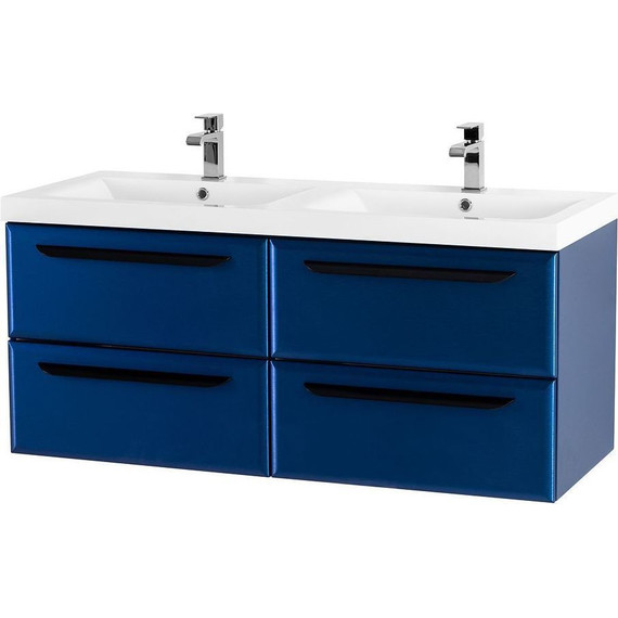 Тумба подвесная с раковиной Cezares ECO-1200-4C-SO-2-SPF-P 120 см, Sapfiro фото 4