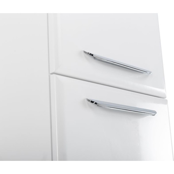 Пенал подвесной Cezares ECO-1500-2A-SC-BO 40 см, Bianco Opaco фото 4