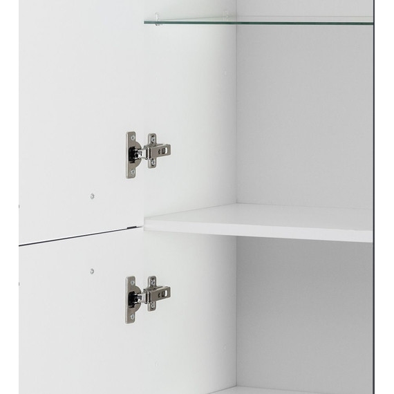 Пенал подвесной Cezares ECO-1500-2A-SC-GR-P 40 см, Grafito фото 6