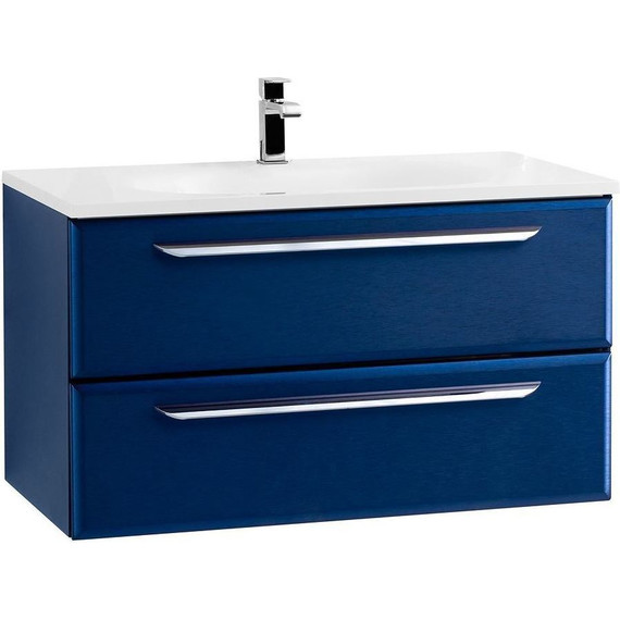 Тумба подвесная с раковиной Cezares ECO-900-2C-SO-SPF-P 90 см, Sapfiro фото 2