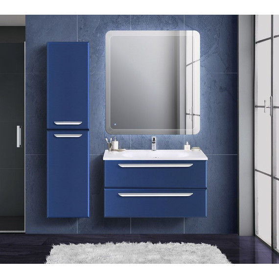 Тумба подвесная с раковиной Cezares ECO-900-2C-SO-SPF-P 90 см, Sapfiro фото 9