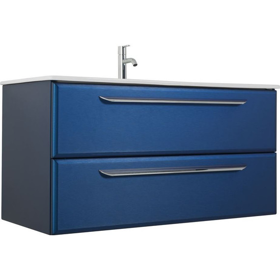 Тумба подвесная с раковиной Cezares ECO-CER-1000-2C-SO-SPF-P 100 см, Sapfiro фото 8